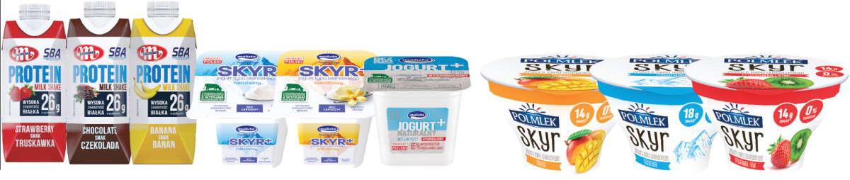 skyr protein jogurty