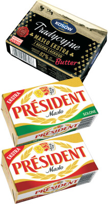 masło president