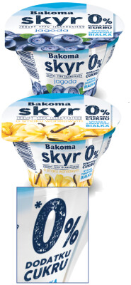 bakoma skyr bez dodatku cukru