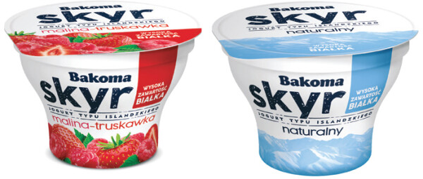 skyr jogurt naturalny bakoma
