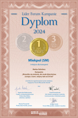 dyplom LF kampanie 2024 mlekpol