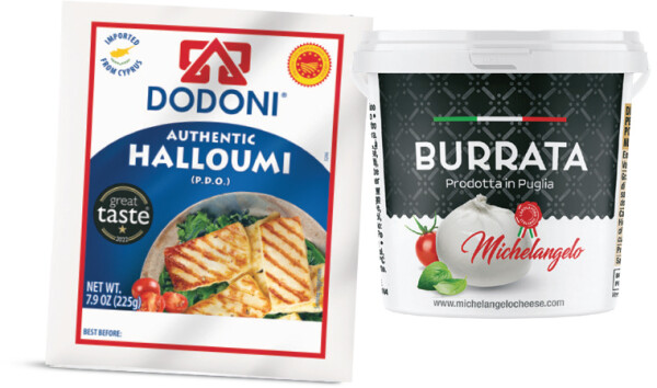 ser halloumi burrata