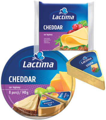 lactima cheddar topiony