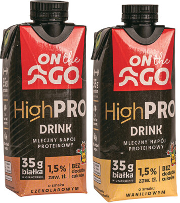on the go high pro drink