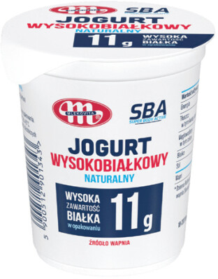 jogurt wysokobiałkowy sba mlekovita