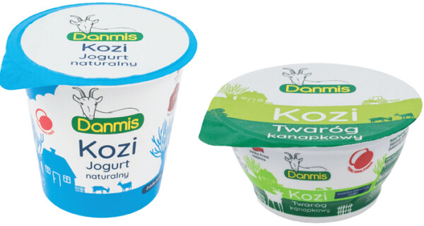 danmis jogurt twaróg kozi