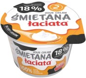 Łaciata śmietana 18%