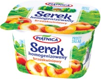 Serek homogenizowany brzoskwiniowy