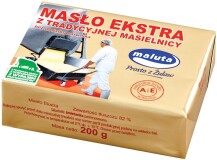 Maluta masło ekstra z tradycyjnej masielnicy
