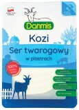 Kozi ser twarogowy w plastrach