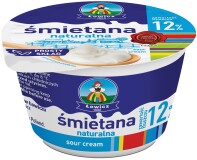 Śmietana łowicka naturalna 12%