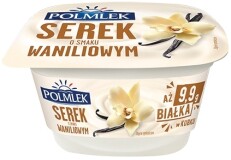 Serek homogenzowany o smaku waniliowym