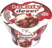 Łaciaty o smaku brownie z wiśniami