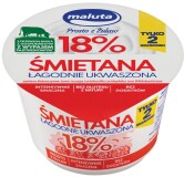 Maluta śmietana naturalna 18%