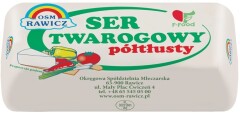 Twaróg półtłusty próżnia