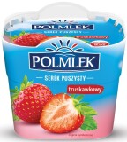 Serek puszysty truskawkowy