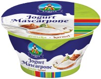 Jogurt z mascarpone gruszka, karmel