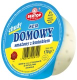 Ser smażony domowy chudy z kminkiem