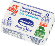 Maluta Moc Białka twaróg półtłusty mielony