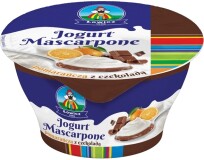 Jogurt z mascarpone pomarańcza z czekoladą
