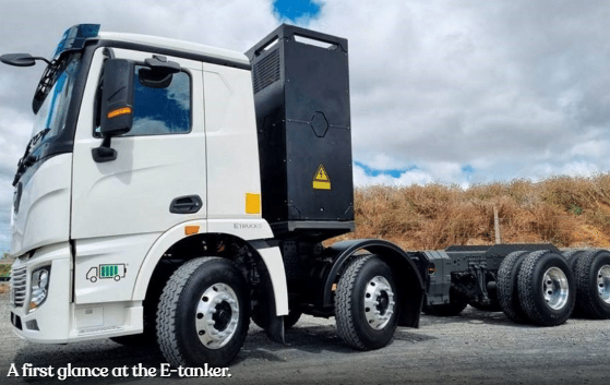 Milk E Fonterra tanker