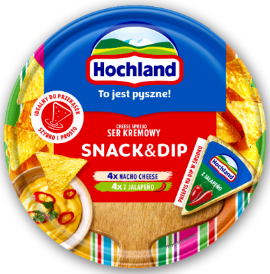 Krążek Snack & Dip wizualizacja 1