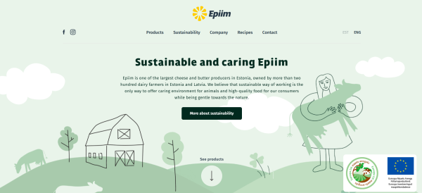serwis internetowy estońskiego e-piim
