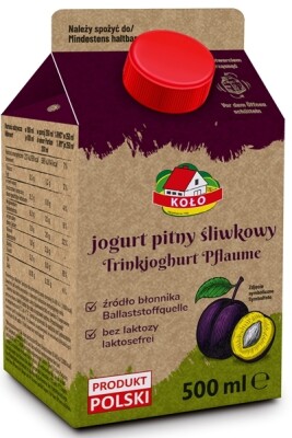 Jogurt pitny śliwka 1