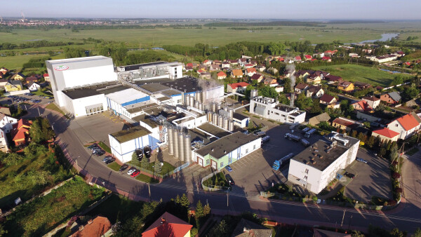 Piątnica widok z lotu