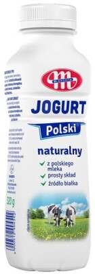 Jogurt Polski naturalny butelka SQ-PET 320g - w05 0020 copy 1